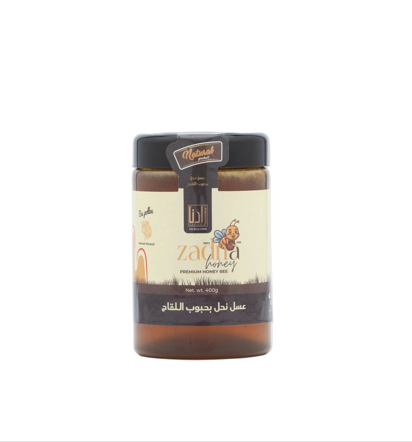 عسل نحل بحبوب اللقاح