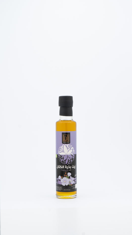 زيت بذر الكتان