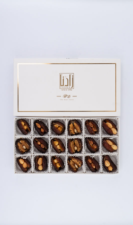 تمر مجدول جامبو المكسرات مشكل